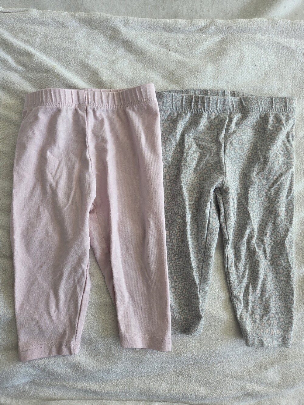 Splendid Baby Girls 2-Pack Leggings Set (Size 3-6M)